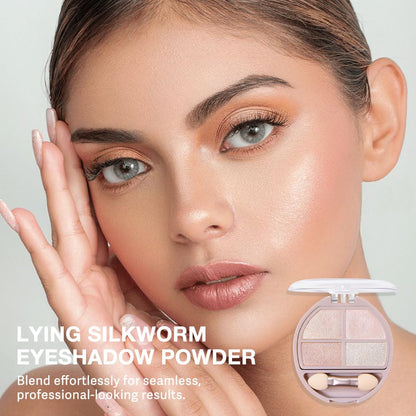 Eyeshadow Makeup Palette with Brush,Nude Gold Natural Neutral Powde Eye Shadow Palette for Older Women,Long Lasting Naturing-Looking,Lightweight,Waterproof,Eye Makeup Kit Travel Size,Vegan