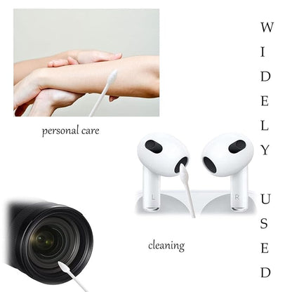 500pcs precision tip cotton swabs/double