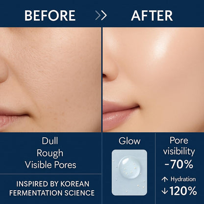 [TRANATA] Rice Punch Peptide Capsule Serum Pore tightening – Korean rice skincare with 80% Rice peptide for Glass Skin Glow Pore tightening Hydration peptide Rice& Lactobacillus for Face