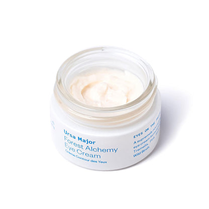Ursa Major Forest Alchemy Eye Cream | Natural Under-Eye Moisturizer for Dark Circles, Fine Lines, Puffy Eyes and Wrinkles | Vegan, Cruelty-Free, Non-toxic, Unscented | 0.50 ounces