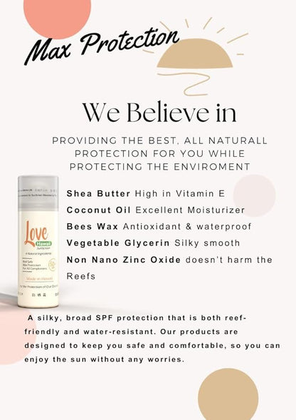 Love Hawaii Sunscreen with SPF