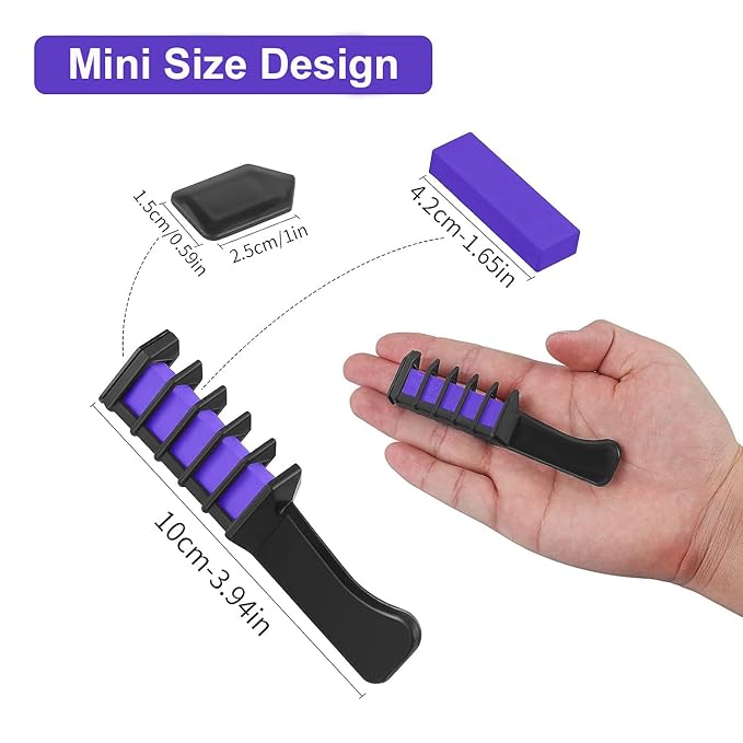 New Hair Chalk Comb Temporary