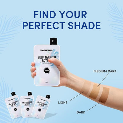 VANERIA Self Tan Lotion, Light