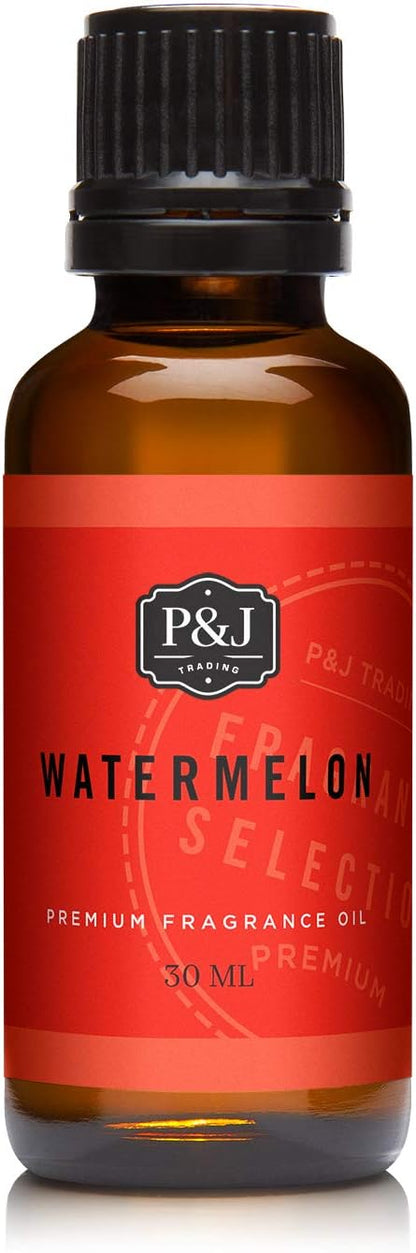 P&J Trading Fragrance | Watermelon Oil 30ml - Candle Scents for Candle Making, Freshie Scent, Soap Making Supplies, Diffuser Oil Scents