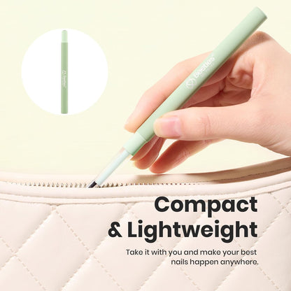 Beetles Nail Art Brushes, Clean Up Brush Gel Polish Nail Art Design Pen Painting Tools Fingernail Brush Nail Cleaning Brush Nail Art Liner Brush and Nail Dotting Pen Salon Diy at Home