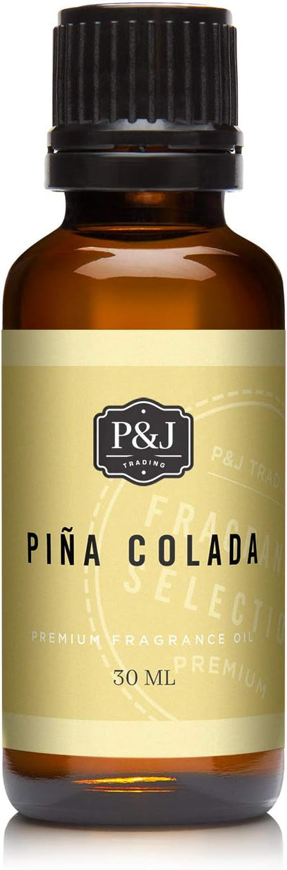 P&J Trading - Pina Colada Scented Oil 30ml - Fragrance Oil for Candle Making, Soap Making, Diffuser Oil