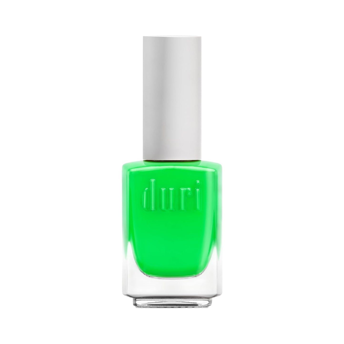 duri 159N Piranha - Neon Lime Green Nail Polish, Matte Finish, Quick Drying, 0.45 Fl Oz