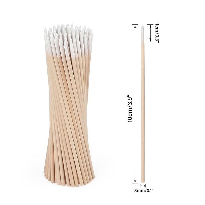 G2plus 500pcs cotton swabs, wood