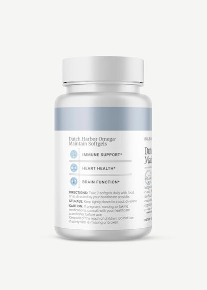 Dutch Harbor Omega 3 Fish Oil Supplement - Wild Alaskan Cod Liver Oil - 120 Softgels, Lemon Flavor - Includes Omega-3 Fatty Acids with DPA, DHA, & EPA