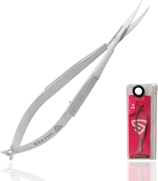 Cuticle scissors extra fine curved