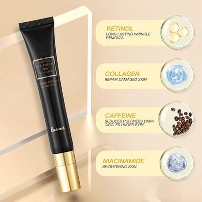 Retinol eye cream for dark