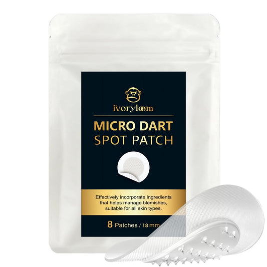 Microdart Spot Patch | Targeted Blemish Care with Salicylic Acid, Azelaic Acid, Niacinamide and Willowherb | For Early-Stage Blemishes | 8 Patches