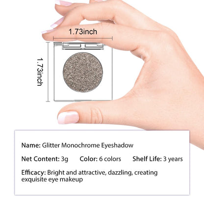 Taupe Gray Brown Monochrome Shimmer Eyeshadow Palette Makeup,Long Lasting Naturing-Looking Lightweight Glitter Single Eyeshadow,Neutral Powde Eye Shadow for Older Women