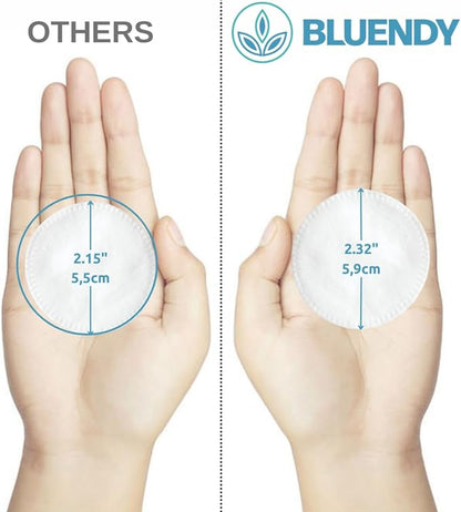 Premium cotton rounds for face