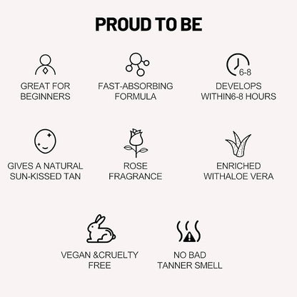 Self Tanner Mousse - Medium