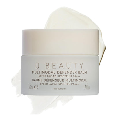 U Beauty Multimodal Defender SPF 30 Mineral Zinc Oxide Facial Sunscreen - Broad Spectrum UVA/UVB Protection with Vitamin C + E to Reduce & Prevent Dark Spots & Sun Damage - 1.7 fl oz
