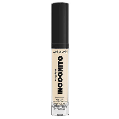wet n wild Mega Last Incognito AllDay Full Coverage Concealer, Fair, 0.18 Ounce