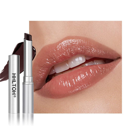 1PCS Honey Tinted Lip Balms Lip Stain, Sheer Hydrating Lip Balm for Women All Skin Tones, Korean Natural Black Cherry Lip Tint Moisturizing Nourishing Lips Balm Lipstick, Bálsamo labial con color miel