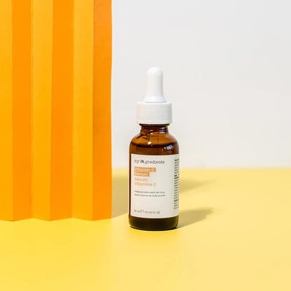 Masque Bar My Ingredients 12% Vitamin C Face Serum - Fades Age Spots, Pore Refining, Wrinkle Repair, Dark Circle Reduction, Hydrating, Even Skin Tone, Oil & Cruelty-Free Korean Skincare