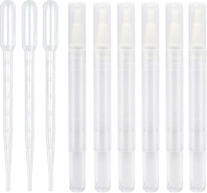 6pcs 3ml Empty Cuticle Oil