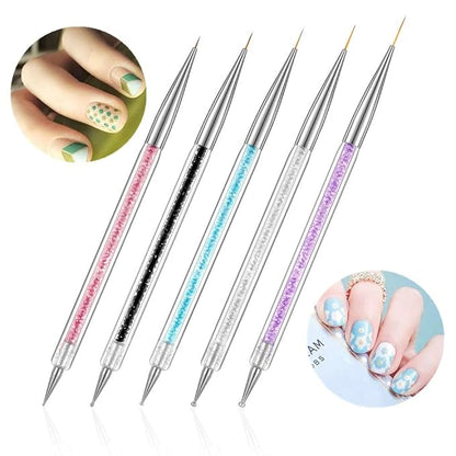5PCS Dual Tipped Nail Art