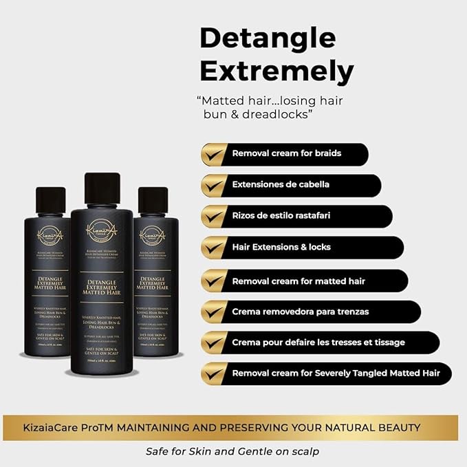 KizaiaCare Hair Remover Detangler for