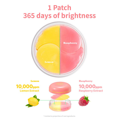 SNP Dual Pop Under Eye Patches | Eye Mask for Hydrating, Brightening and Firming All Skin Types | Treatment for Wrinkle and Puffy Eyes | Wrinkle Reduce Patches | Korean Skincare Eye Mask | 30 Patches