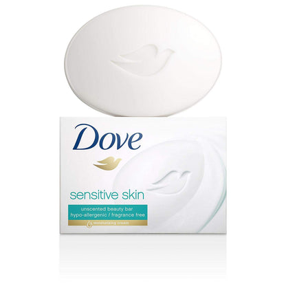 Dove Sensitive bar Soap (16 /4 Oz Net Wt 64 Oz),, ()