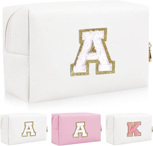 Personalized initial letter patch makeup