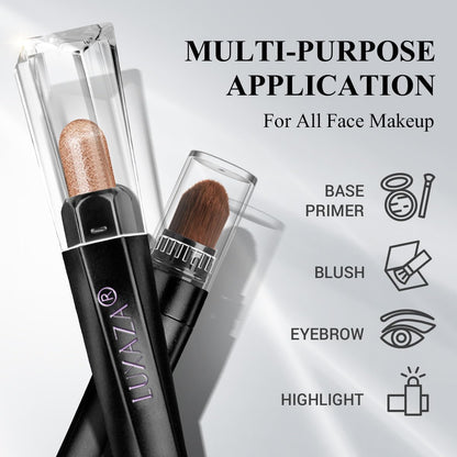 10PCS Neutral Eyeshadow Stick Makeup Set, Matte Cream Eye Shadow Eyeliner Brightener Pencil Crayon - J1 Mint Chocolate