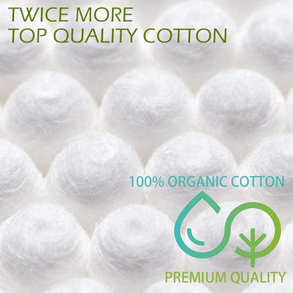 Bamboo cotton swabs 400 count