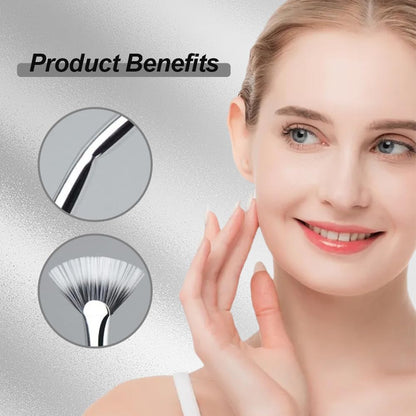 Folding Angle Scalloped Lash Brush, 2024 New Mascara Fan brushes for Lashes, Angled Eyelash Makeup Comb, Cosmetic Brushes Eyelash Separator Bent Applicators for Eye Lash Makeup (3 PCS)