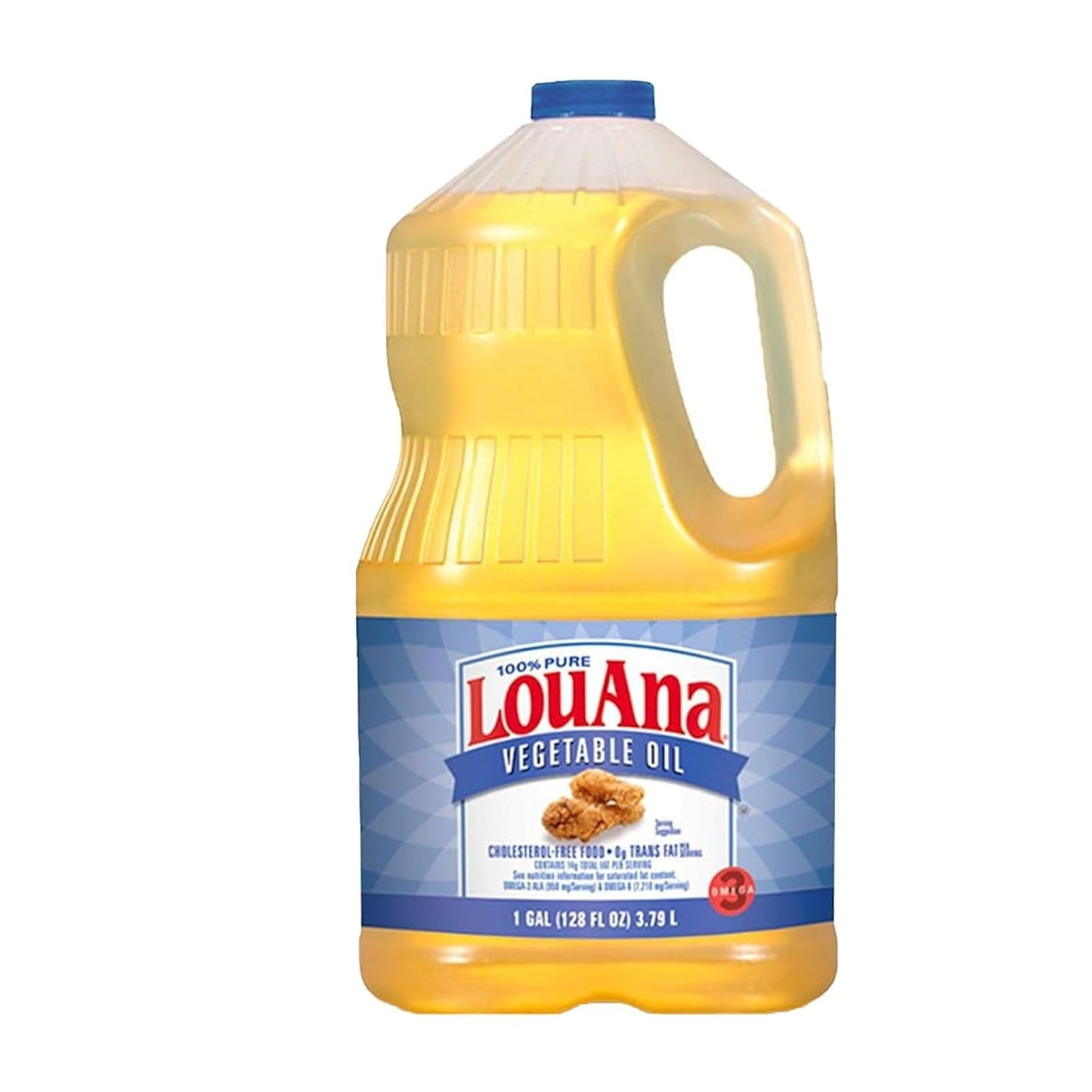 Vegetable Oil 1 Gallon (128 fl oz) Plastic Bottles 2 Pack