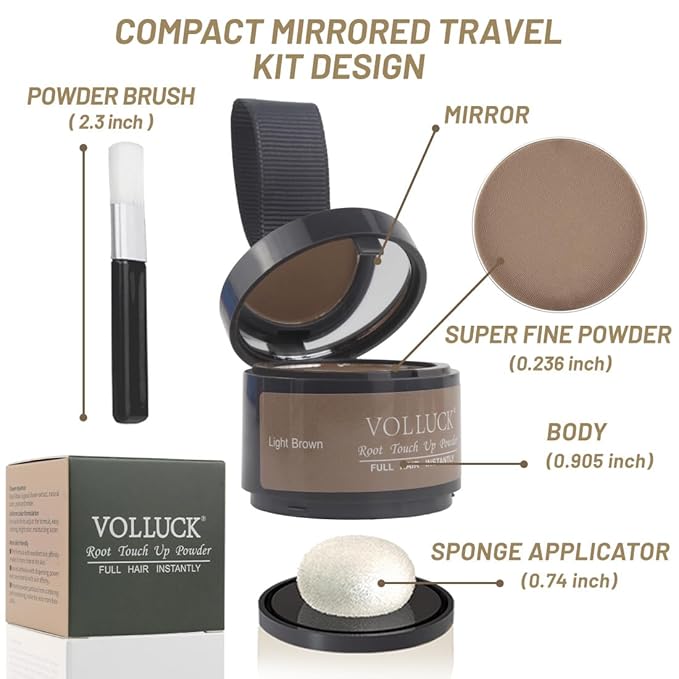 VOLLUCK Root Cover Up Powder
