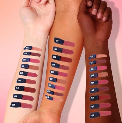 Lip Stain - Wipe-Off &Peel Off Lip Color | Waterproof, Long Lasting, Transfer-Resistant, Smudge-Proof Lip Tint | Easy Wipe Finish, High Pigment | All-Day Vibrant Kiss-Proof Lip Stain, Muted Terracotta