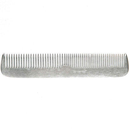 Fendrihan Sturdy Metal Fine Tooth Barber Grooming Comb (6.7 Inches)