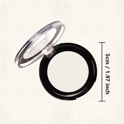 Monochrome Powder Eyeshadow Palette Makeup,Gold Natural Neutral Single Shimmer Eye Shadow for Older Women,Buildable Sparkly Eye Finish,Long Lasting Naturing-Looking