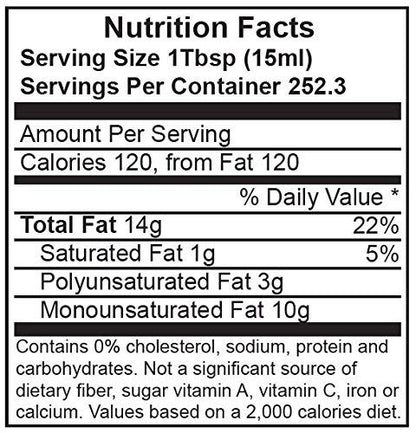 Sweet Almond Oil, 100% Pure, 1 Gallon Jug - Food Grade Perfect for Cooking, Cosmetics, Massages, Soapmaking & More