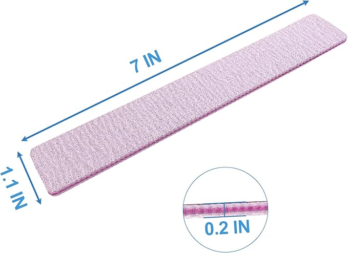 80/80 grit nail files, emery