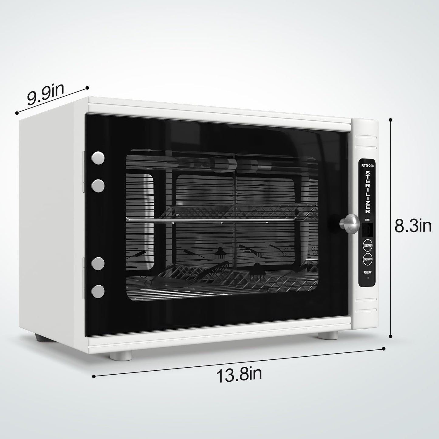 UV Sanitizer Cabinet. UV Light Sanitizer Box with Timer Setting, Suitable for Cleaning of Various Items