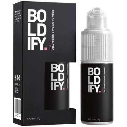 BOLDIFY Hair Texture Powder and Volumizer - Styling for Thinning Hair - Volumizing Powder for Women & Men - Travel Size