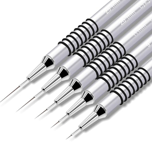 5pcs Nail Art Liner Brushes,Liner