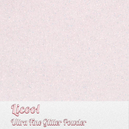 Holographic Fine Glitter, 100g/3.5oz Extra Fine Glitters Powder Packs for Resin, Craft Glitter for Tumblers Candle Slime Making, Festival Body Face Eyeshadow Nail Glitter (Blue White)