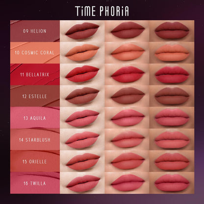 NEBULA VELVET LIP CREAM-Long Lasting Lip Stain, Waterproof and Transfer Proof Lip Tint, Matte Finish Lipstick, Smooth Out Lip Lines, Lightweight Lip Cream, High Coverage (02 AURORA)