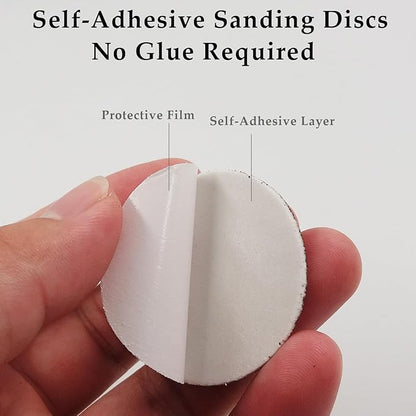 120pcs foot file sandpaper discs