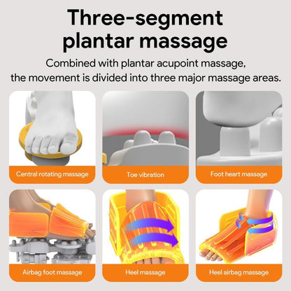 Foot Massager for Men and Women, Foot spa,Kneading, Compression, Vibration, Shiatsu Feet Massage Machine for Plantar Fasciitis, Neuropathy, Foot Warmer,Size 9-14