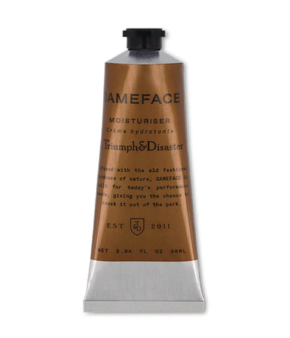 TRIUMPH & DISASTER | Gameface Moisturiser Tube | Hydrating Facial Moisturizer - Lightweight, Non-Greasy Facial Lotion for Men, 3.04 oz