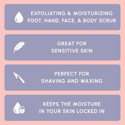 Brooklyn Botany Arabica Coffee Body Scrub - Moisturizing and Exfoliating for Body, Face, Hand, Foot - Fights Stretch Marks, Fine Lines, Wrinkles - Great Gifts for Women & Men - 10 oz