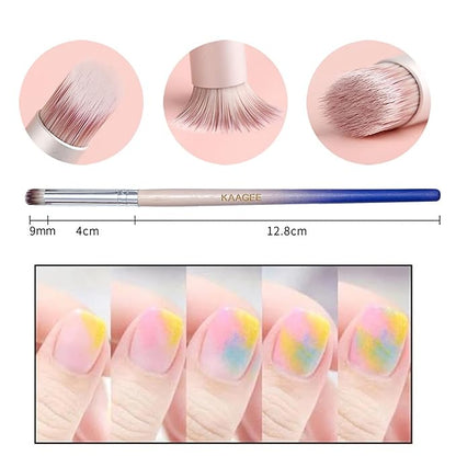 6Pcs Ombre Nail Brush Nail