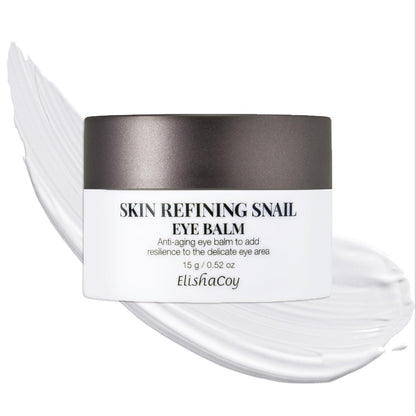 Elishacoy Advanced Snail Mucin Eye Cream, Brightening Eye Cream for Fine Lines and Dark Circles, No Animal Testing, K-Beauty Korean Skincare